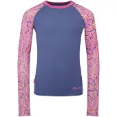 TROLLKIDS Girl's Haukland Shirt Lycra Bambini (92, blu)