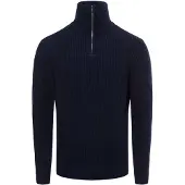 Selected Maglione A Mezza Cerniera Uomini Nero XL