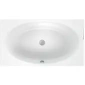 Bette BetteEve Baignoire rectangulaire, version encastrable, 1800x1000x450mm, 6042-000, 6042-000