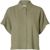Selected Camicia A Maniche Corte Donne Verde 40