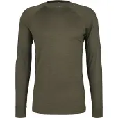 Stoic Merino180 BengtSt. L/S Intimo lana merinos Uomo (4XL, marrone)