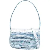 Diesel Borsa 1DR in pelle stampa cocco