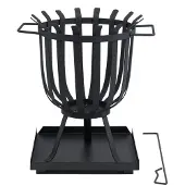 Tepro cesto antincendio Brentwood, nero (36 x 36 x 45 cm)