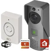 Emos GoSmart Home Videocitofono senza fili IP-09C con Wi-Fi, H4031