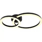 Globo Lighting Plafoniera Globo ADDA nero, 672380-18B