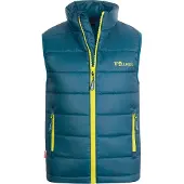 TROLLKIDS Kids Trondheim Vest Gilet sintetico Bambini (116, blu)