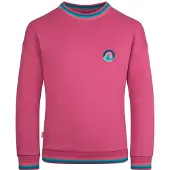 TROLLKIDS Girl's Senja Sweatshirt Maglione Bambini (98, fuchsia)
