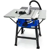 HBM Tavolo per sega circolare con 2 tavoli laterali 2000 Watt 230 Volt Tavolo per sega circolare