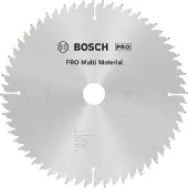 Bosch Disco Per Sega Circolare Multimateriale Mm Mu B 254x30-60