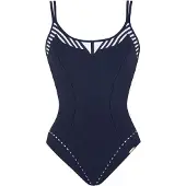 Sunflair Costume intero navy / bianco