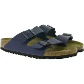 Birkenstock Zoccoletto 'Komfort Stiefel Damen 51753 Kunststoff (Synthetik) in blau' blu scuro
