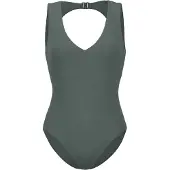 Vivid Costume intero verde scuro