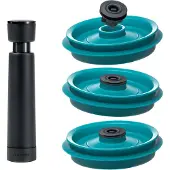 Airtender Pompa Per Vuoto 3 Clip Top Adapters