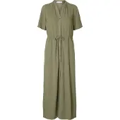 Selected Vestito Camicia Donne Verde 38