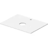Duravit Console Sivida, 1 découpe au centre, 680x500mm, 2670003200, 2670003200