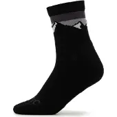 Stoic Merino Quarter Tech Rib Mountains Socks Calze casual (42-44, nero)
