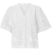 Selected Camicia A Maniche Corte Donne Bianco 34