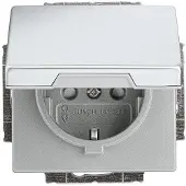 Busch-Jaeger SCHUKO presa inserto in acciaio inox 20 EUKB-866