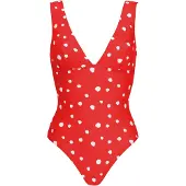 Vivid Costume intero rosso / bianco