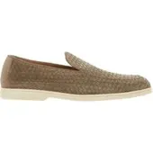 Doucal's Mocassino in camoscio intrecciato