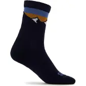 Stoic Merino Quarter Tech Rib Mountains Socks Calze casual (39-41, nero)