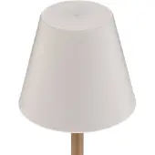 New Garden Lampada LED da tavolo Lola Slim con batteria ricaricabile, ottone