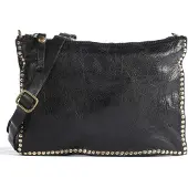 Campomaggi Borsa a spalla Vera Pelle 27 cm nero