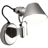 Artemide Tolomeo Micro Faretto applique a LED, grigio, 3000K