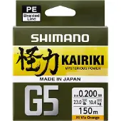 Shimano Fishing Lenza Intrecciata Kairiki G5 150 M