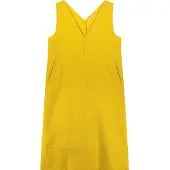 Jeanne Baret Women's Sunflower Dress Abito Donna (34, giallo)