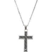 Emporio Armani Collana 'EGS1705040' antracite / argento