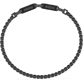 GUESS Steel Bracciale with zircons Eternity JUMB03237JWBKBKT-U