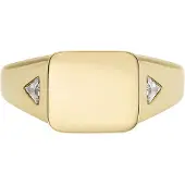 Fossil Gold-plated women´s steel Anello Ellis JF04791710 - Circuit: 54 mm