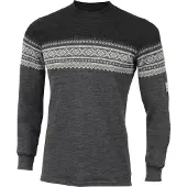 Aclima DE Marius Crew Neck Pullover in lana merino Uomo (L, grigio)