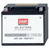 Louis Parts Gel-Batteria YTX20L-BS 12V/18AH 270A