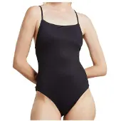 DEDICATED Women's Swimsuit Vinterviken Costume intero Donna (XS, nero)