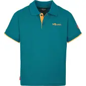 TROLLKIDS Kid's Bergen Polo XT Maglia polo Bambini (110, turchese)