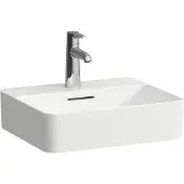 Laufen VAL vasque, 1 trou pour robinet, avec trop-plein, 450x380mm, H8122807161041, H8122807161041