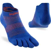 Injinji Run Lightweight No-Show Calze da running (47,5+, blu)
