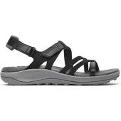 Merrell Women's Harbor Backstrap Sandali Donna (36, grigio/nero)