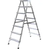 MUNK Günzburger Steigtechnik Scala domestica accessibile su entrambi i lati 2x7 gradini