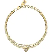 La Petite Story Braccialetto Love Br Yg 2 Heart 16+3 Cm