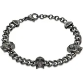 Police Bracciale Nero Uomo Vertex — Bracciale