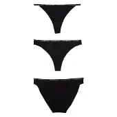 Tommy Hilfiger Underwear String nero / bianco