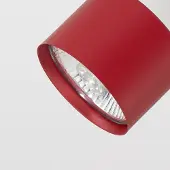 Argon Faretto da soffitto Chloe orientabile 1 luce, rosso