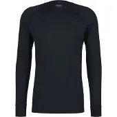 Stoic Merino180 BengtSt. L/S Intimo lana merinos Uomo (3XL, nero)