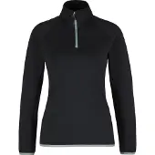 Heber Peak Women's MerinoBlend SaplingHe. Half Zip Maglione Donna (3XL, nero)
