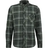 Heber Peak CeltisHe. Flannel Shirt Camicia Uomo (M, grigio)