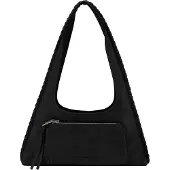 Fredsbruder Calm Borsa a spalla Vera Pelle 33 cm nero
