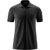 Maier Sports Arwin 2.0 Maglia polo Uomo (L, nero)